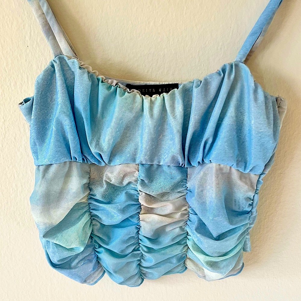 Brooklyn karma ruched crop top